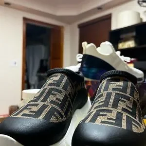 Fendi | Shoes | Fendilowtop Ff Sock Sneakersmenss Size 7 Uk  display picture 1
